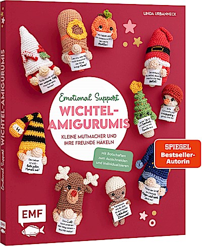 Emotional Support Wichtel-Amigurumis – Kleine Mutmacher ...