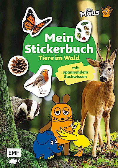 Die Sendung mit der Maus – Mein Stickerbuch mit spannend...