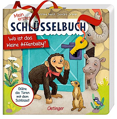 Mein erstes Schlüsselbuch - Wo ist das kleine Affenbaby?