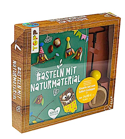 Kreativ-Set: Basteln mit Naturmaterial