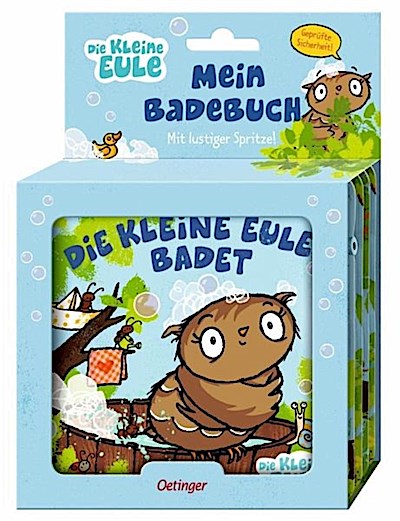 Die kleine Eule badet. Mein Badebuch
