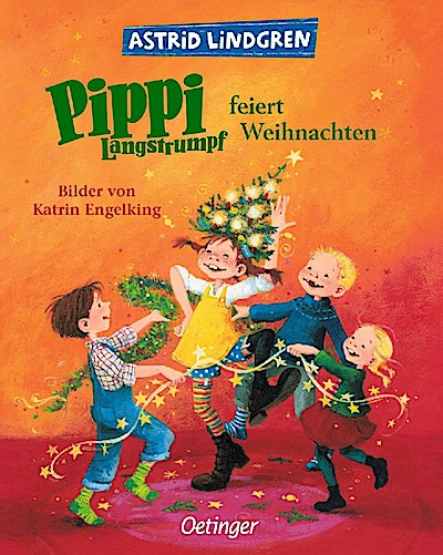 Pippi Langstrumpf feiert Weihnachten (Pappe)