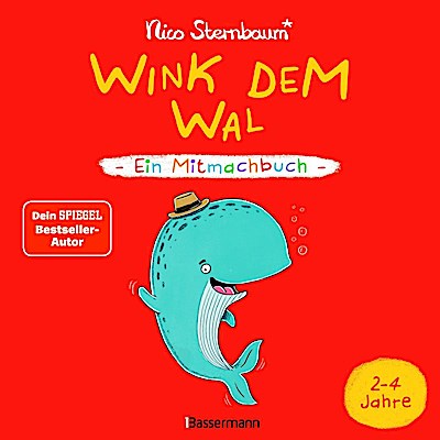 Wink dem Wal - Ein Mitmachbuch zum Schütteln, Schaukeln, Pusten, Klopfen und sehen, was dann passiert