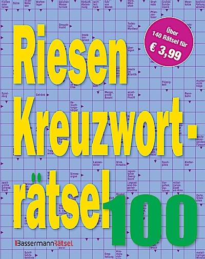 Riesen-Kreuzworträtsel 100 (5 Exemplare à 3,99 €)