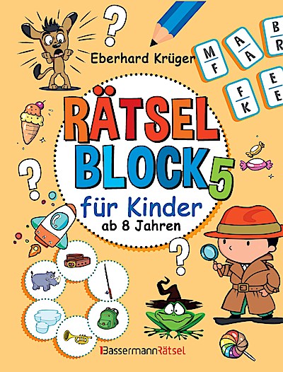Rätselblock 5 für Kinder ab 8 Jahren (5 Exempl...