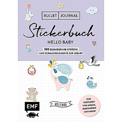 Stickerbuch - Hello Baby
